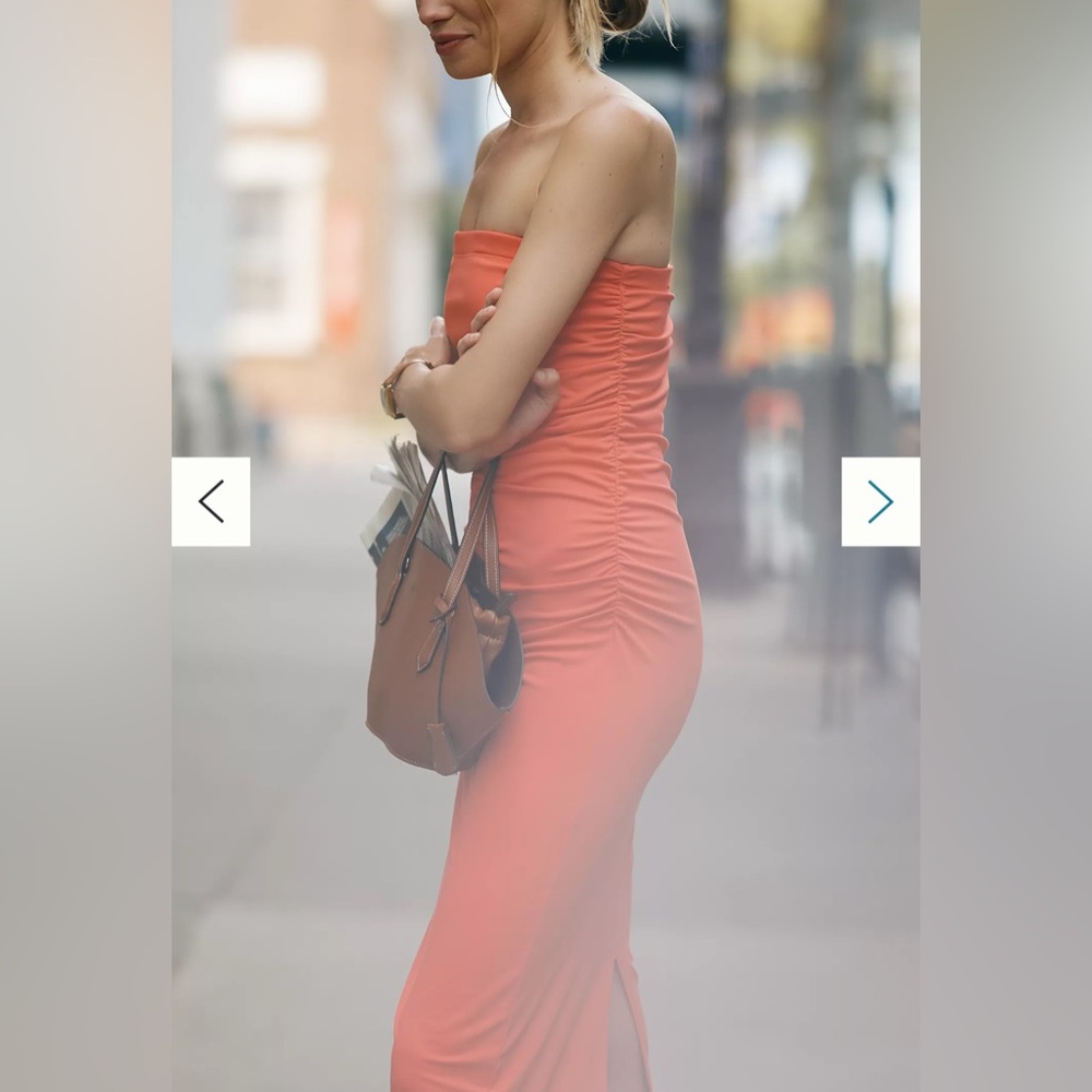 NWT Daily Practice Strapless Midi Dress, XSP - Picture 3 of 4